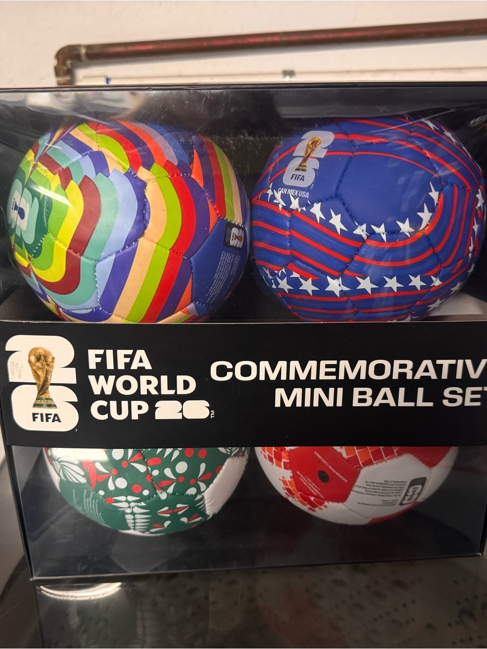 FIFA World Cup Commemorative Mini Ball Set - Multicolor